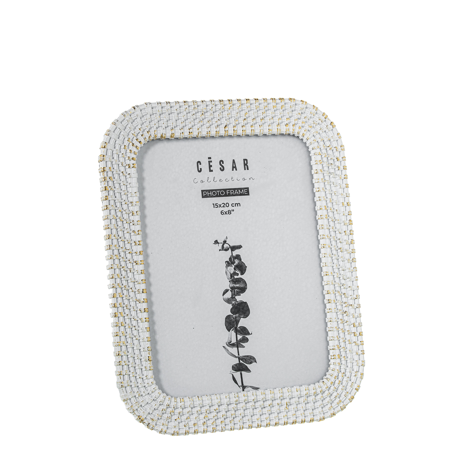 PORTAFOTOS RESINA 10X15CM BLAN