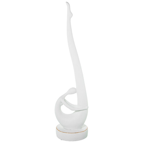 FIGURA PIERNA MUJER 78CM CERAMCO ARENA/ORO
