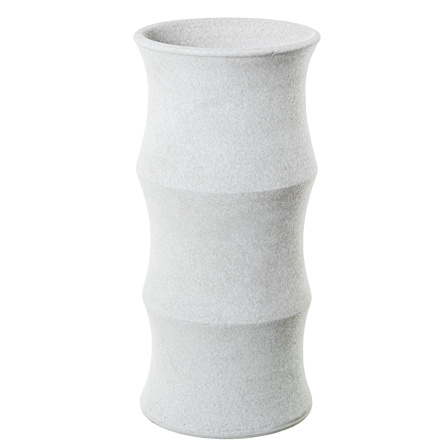 PARAGÜERO CERÁMICA BEIGE ARENAO FORMA BAMBÚ