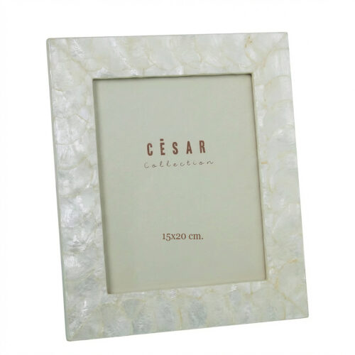 PORTAFOTOS NACAR 15X20CM NATURAL