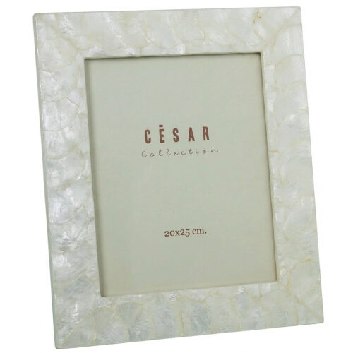 PORTAFOTOS NACAR 20X25CM NATURAL