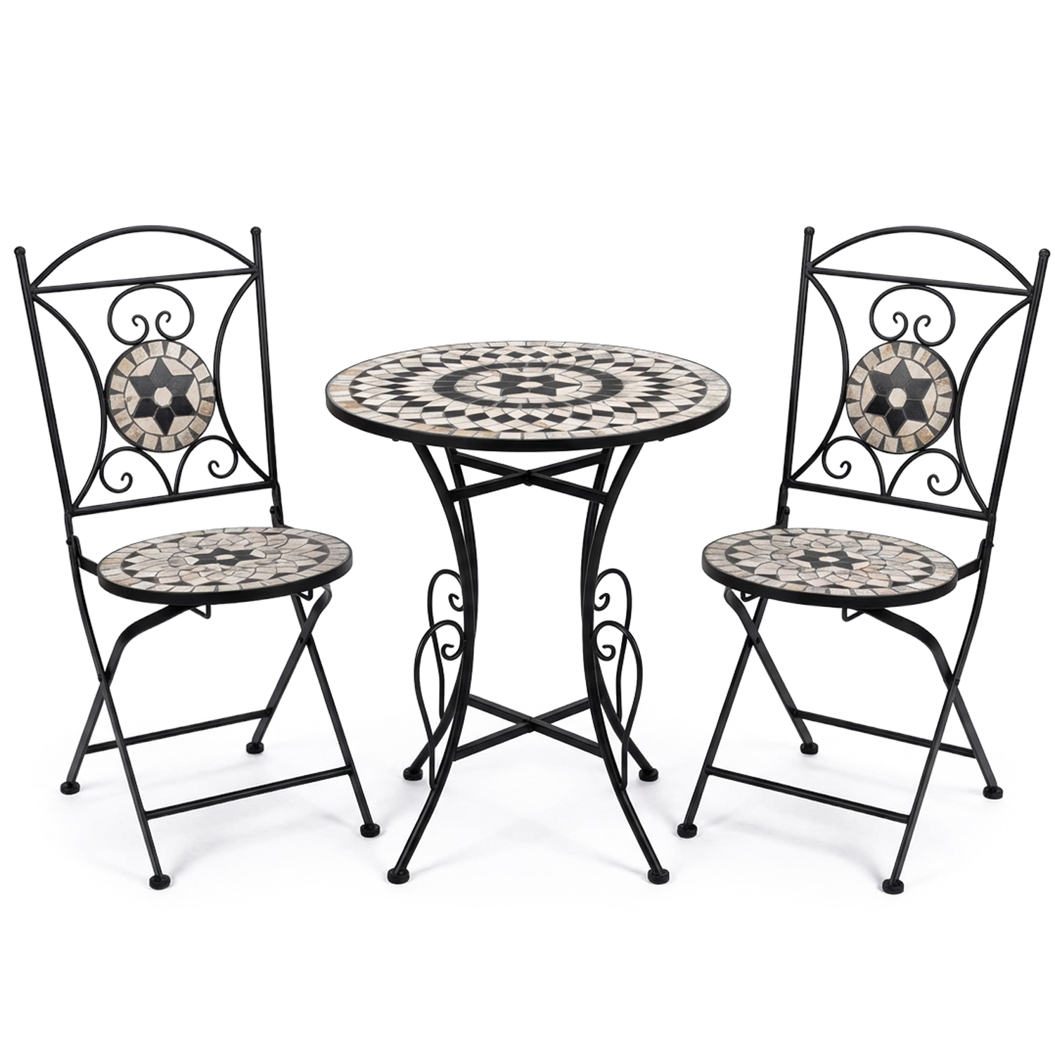 SET MESA Y 2 SILLAS JARDIN PIEARRÓN