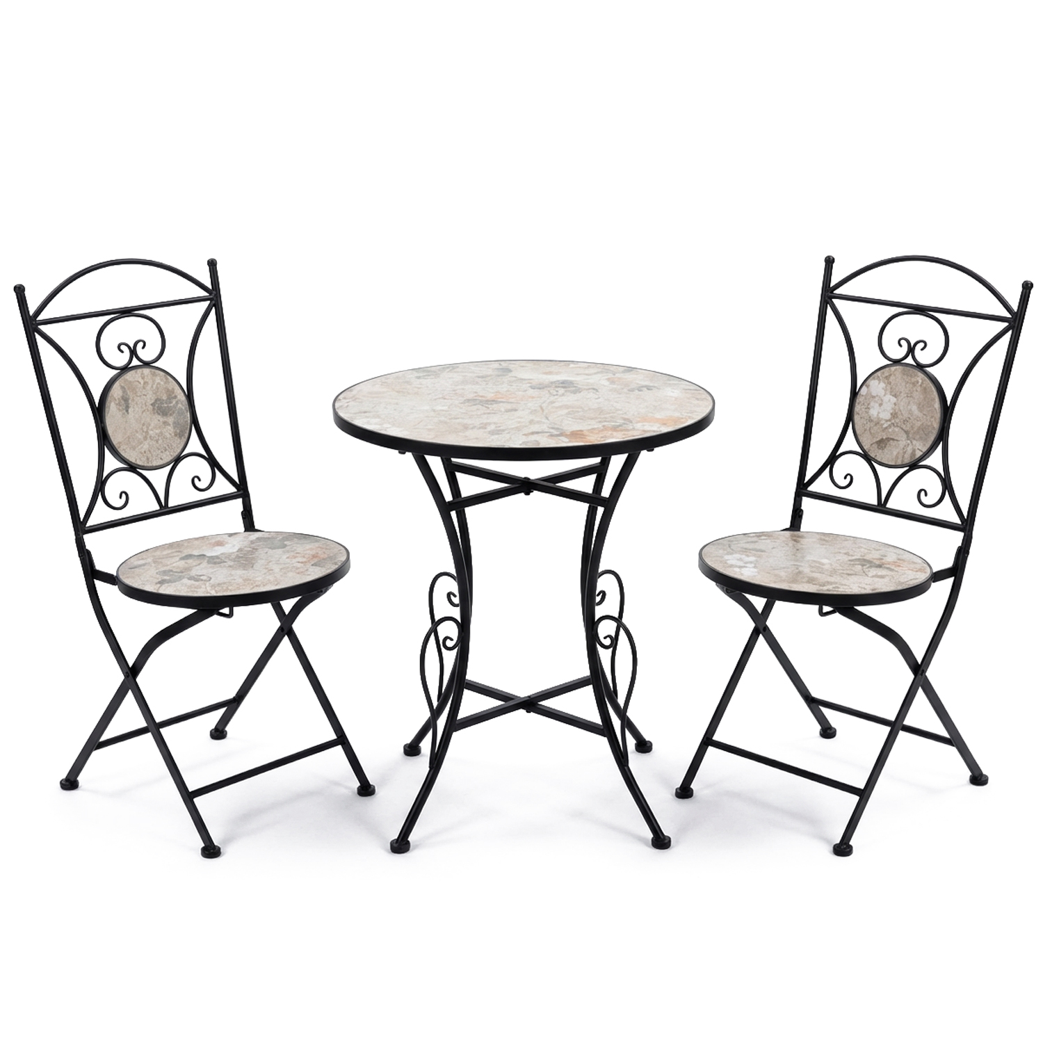 SET MESA Y 2 SILLAS JARDIN PIEENE 2 SILLAS