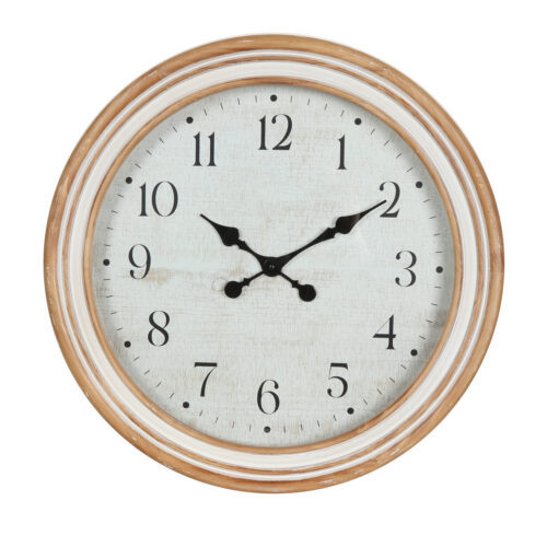 RELOJ PARED ø60CM MADERA