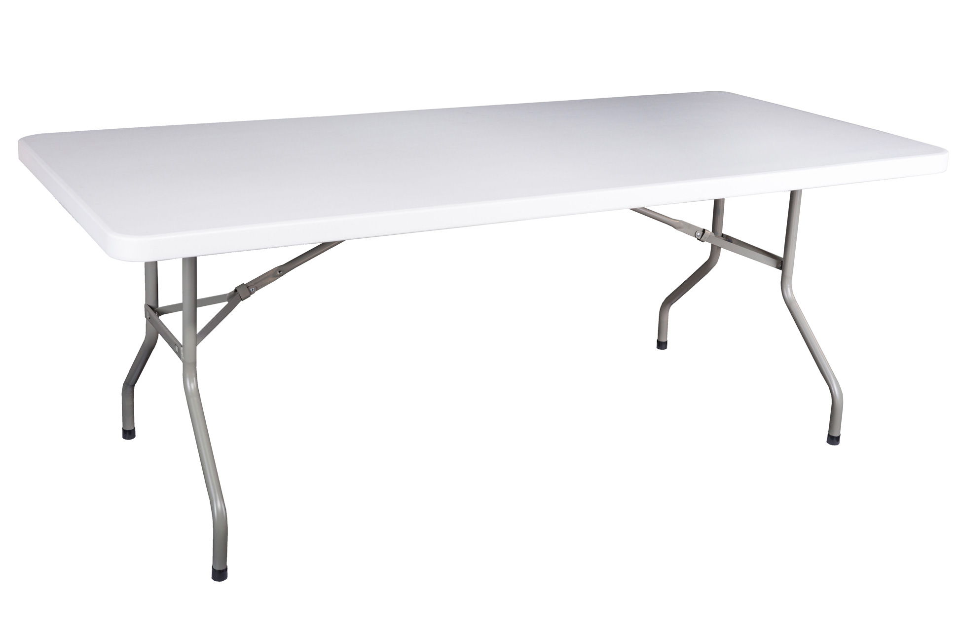MESA PLEGABLE EVENTOS 200 x 90 CM BLANCO.