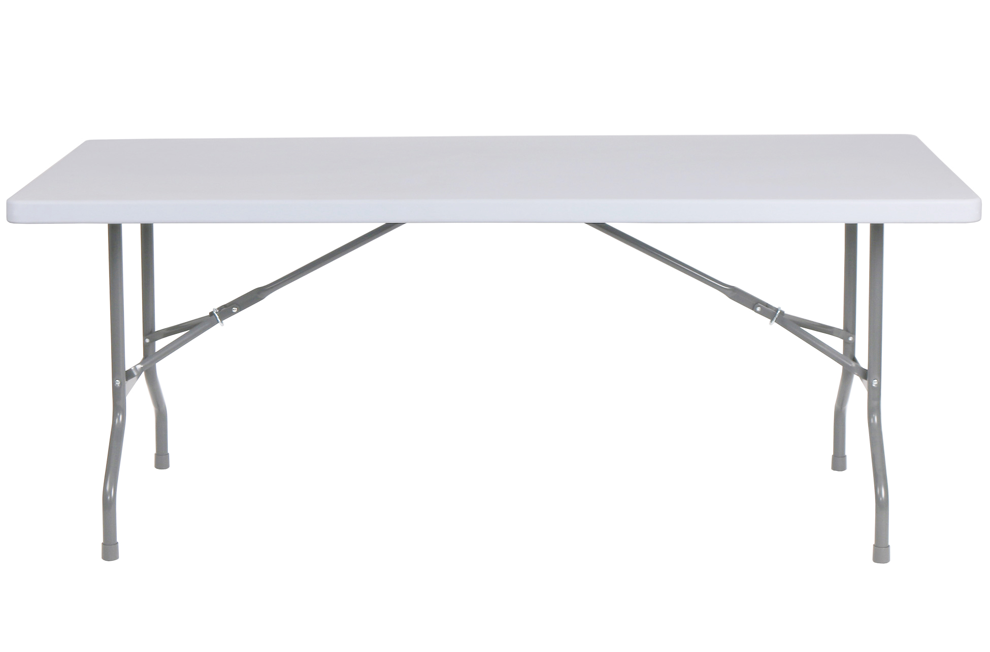 MESA PLEGABLE EVENTOS 200 x 90 CM BLANCO. - Imagen 2