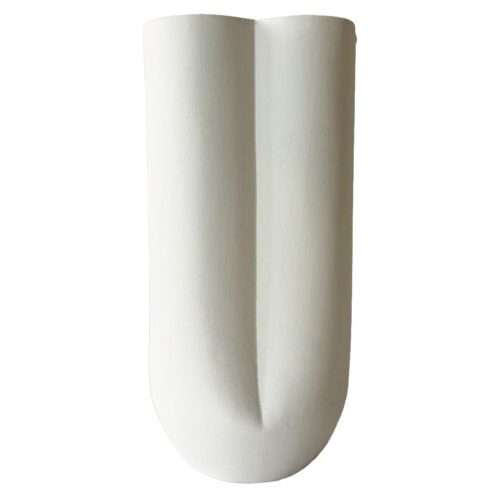 JARRÓN CERÁMICA BLANCO