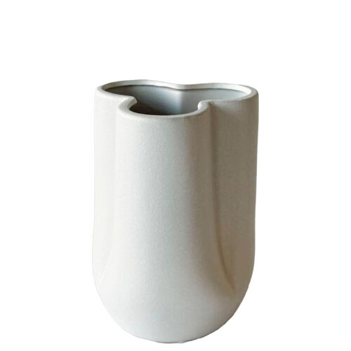 JARRÓN CERÁMICA BLANCO