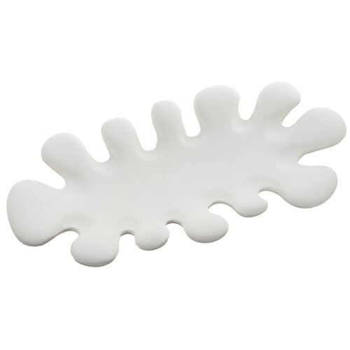 CENTRO LOBULADO CERAMICA CREMA CREMA RUGOSA