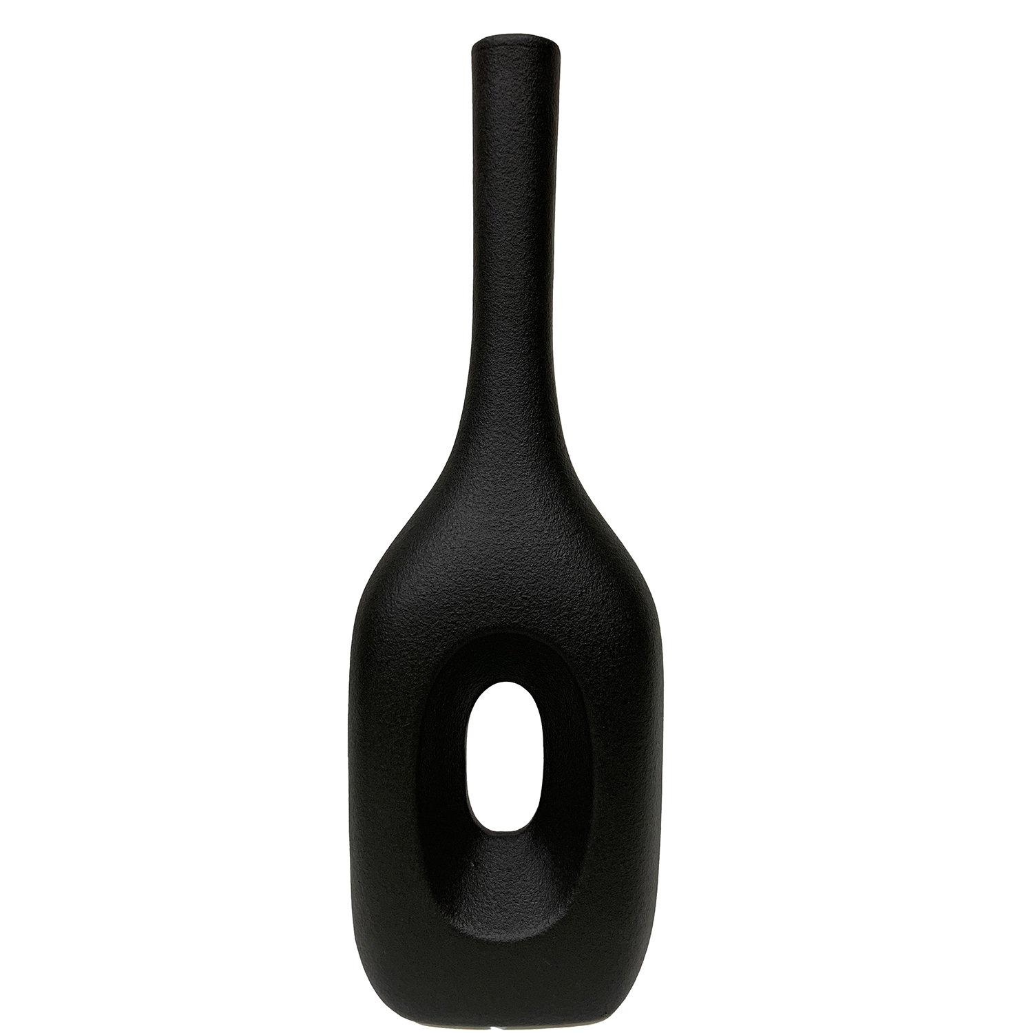 JARRÓN CERAMICA AGUJERO 40CM NRA+61751, 1XE27 MAX.40W