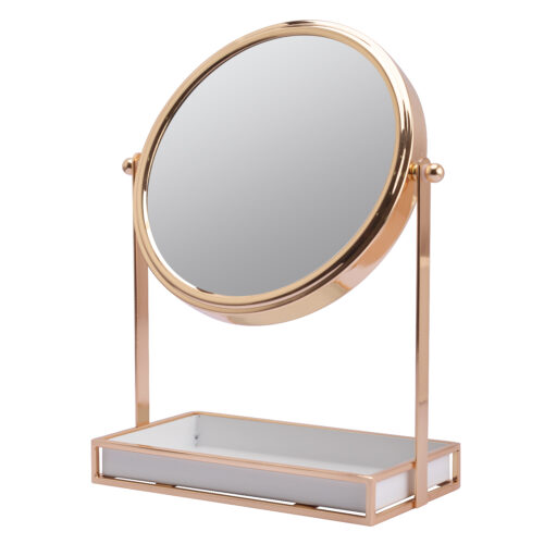 ESPEJO SOBREMESA 2 CARAS X1/X70 METAL CRAMADO