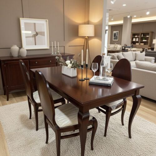 Mesa + 4 sillas 140 Aire · Grupo Seys