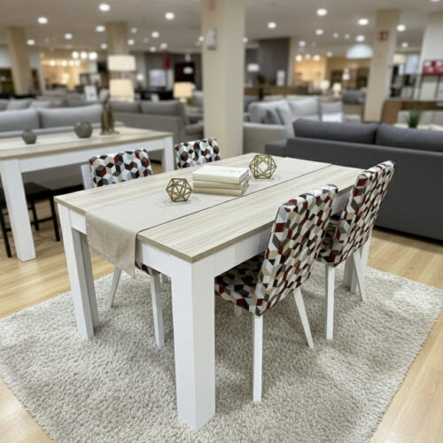 Mesa comedor extensible Eve