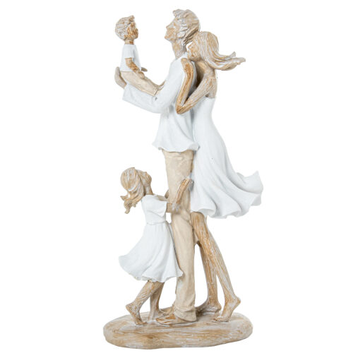 FIGURA RESINA FAMILIA BLANCA/B/BEIGE