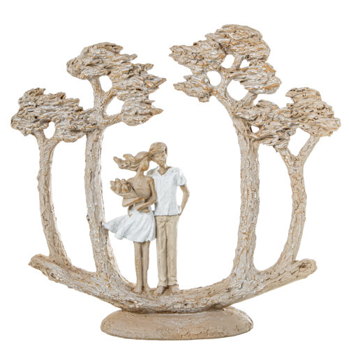 FIGURA RESINA PAREJA C/PALMERAIGE