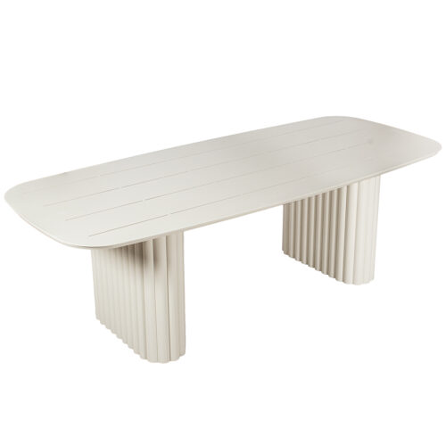 MESA COMEDOR EXTERIOR ALUMINIO