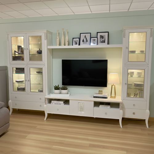 Salón neo-clásico Monrabal Chirivella fresno lacado