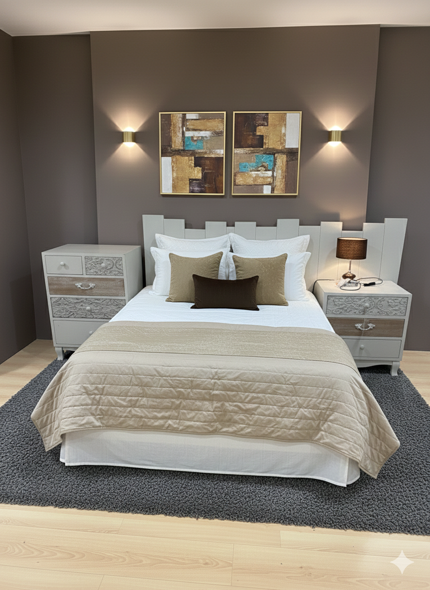 Dormitorio eco responsable blanco