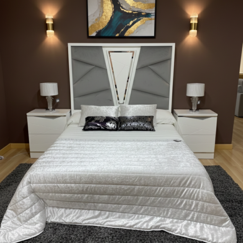 Dormitorio de matrimonio moderno de Metacriluc