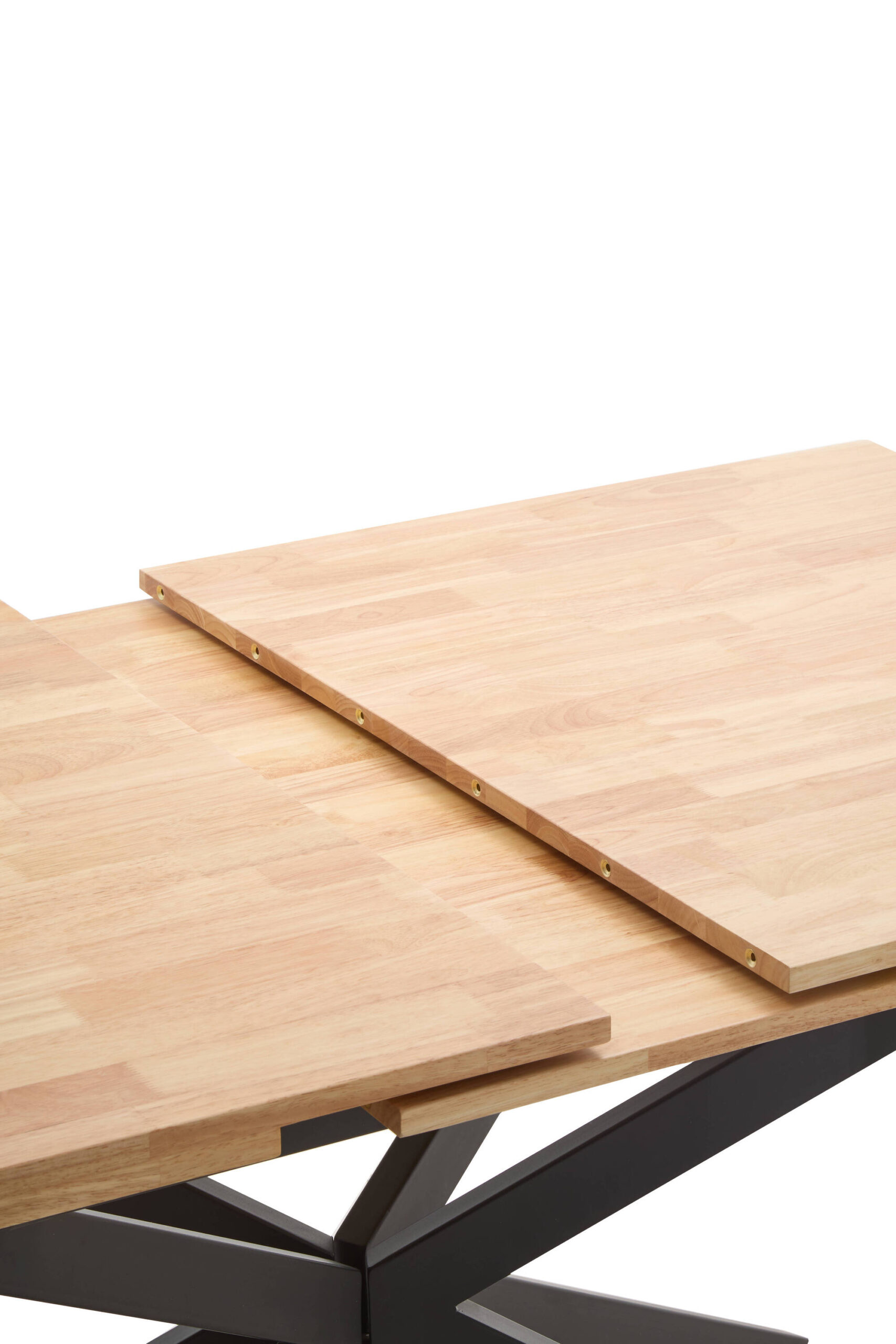 MESA COMEDOR EXTENSIBLE MOD. EMMET - PATAS C/ NEGRA 140/180*90 CM - Imagen 5