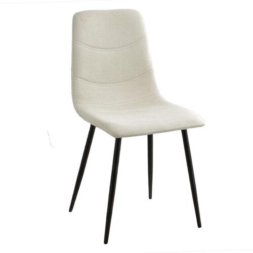 SILLA TAPIZADA BLANCO ROTO PATDO E27/ 220-240V
