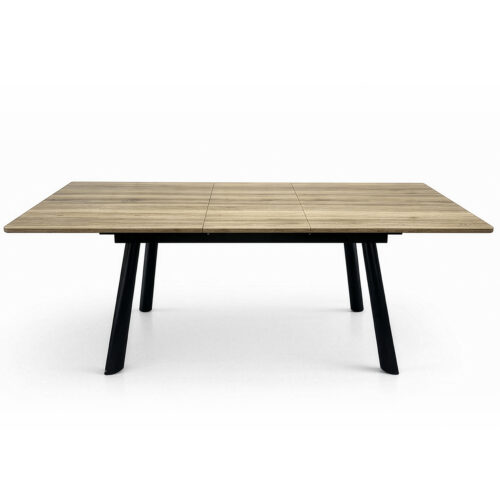 MESA EXTENSIBLE MADERA DM PATAAS METAL