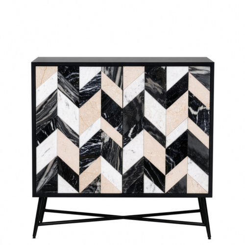MUEBLE 2 P. MADERA/MARMOLIDRIO