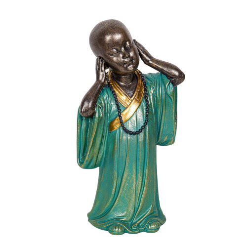 FIGURA MONJE RESINA