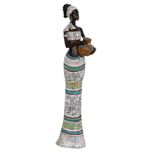 FIGURA RESINA AFRICANA CANTARORO