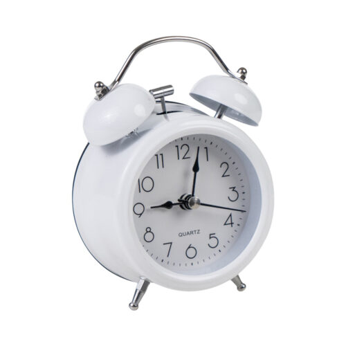 RELOJ C/ALARMA METAL