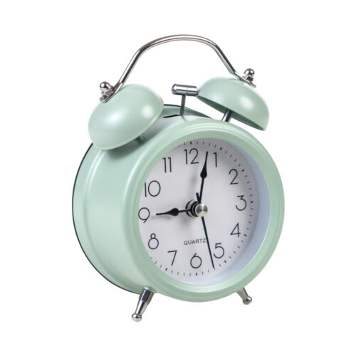 RELOJ C/ALARMA METAL