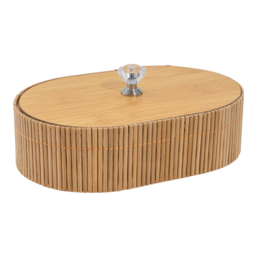 CAJA OVAL BAMBURAS