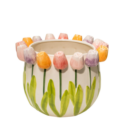 JARRON CERAMICA COLORES