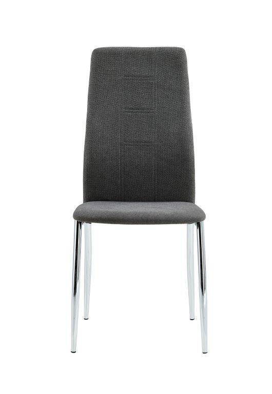 SILLA MOD. ROXANA TELA C/ GRIS OSCURO (NUEVA TELA) SE SIRVE EN CAJAS DE 6 UDS - Imagen 2