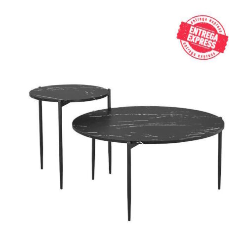 MESA CENTRO MOD. EVEROL C/ MARMOL NEGRO
