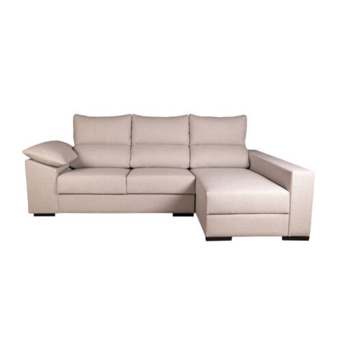 CHAISELONGUE MOD. LAS PALMAS BRAZO SIESTA (PAROS) VF DCHA C/ GRIS CLARO