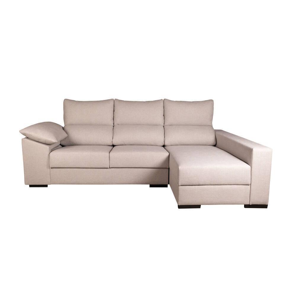 CHAISELONGUE MOD. LAS PALMAS BRAZO SIESTA (PAROS) VF DCHA C/ GRIS CLARO
