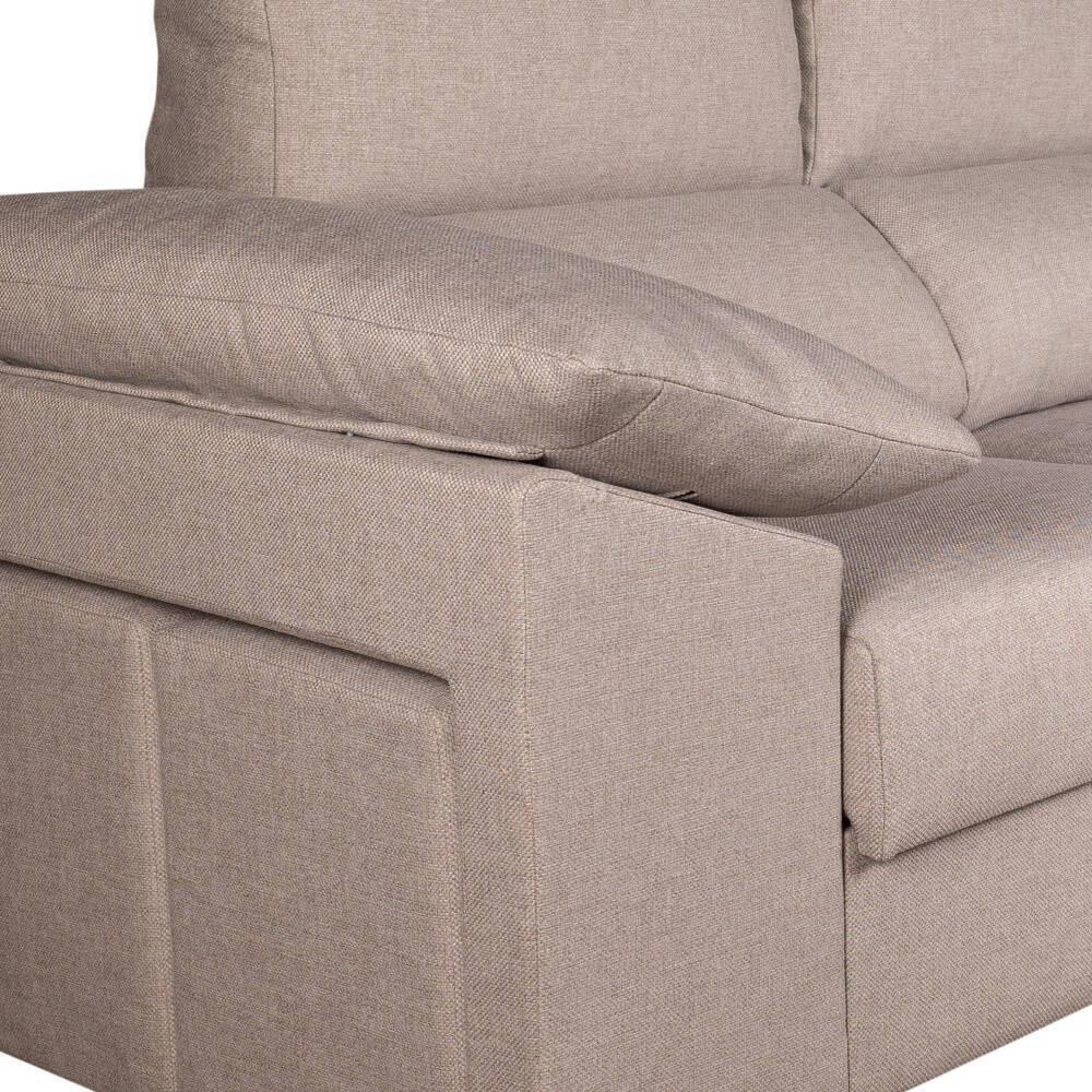 CHAISELONGUE MOD. LAS PALMAS BRAZO SIESTA (PAROS) VF DCHA C/ GRIS CLARO - Imagen 5