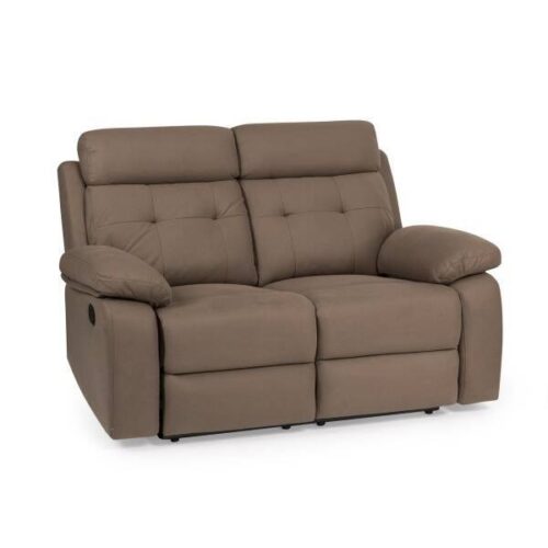 SOFA 2 PL. MOD. AMBERES RELAX MANUAL C/ MARRON