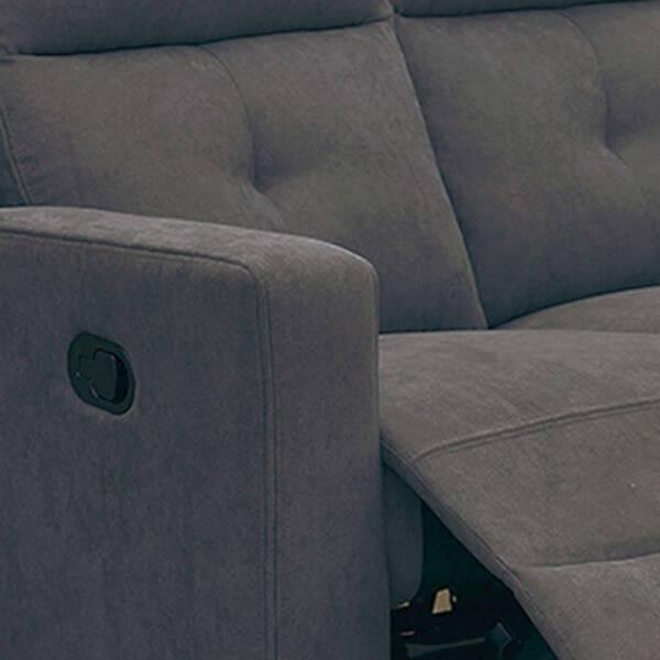 SOFA 3 PL. MOD. ENEKO RELAX MANUAL C/ MARRON OSCURO - Imagen 2
