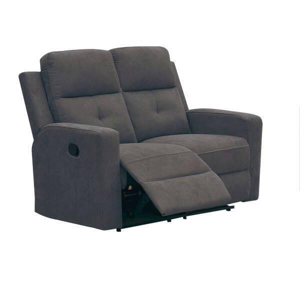 SOFA 2 PL. MOD. ENEKO RELAX MANUAL C/ MARRON OSCURO