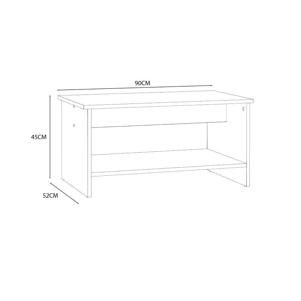 MESA CENTRO MOD. TADASHI C/ ROBLE ARTISAN - Imagen 5