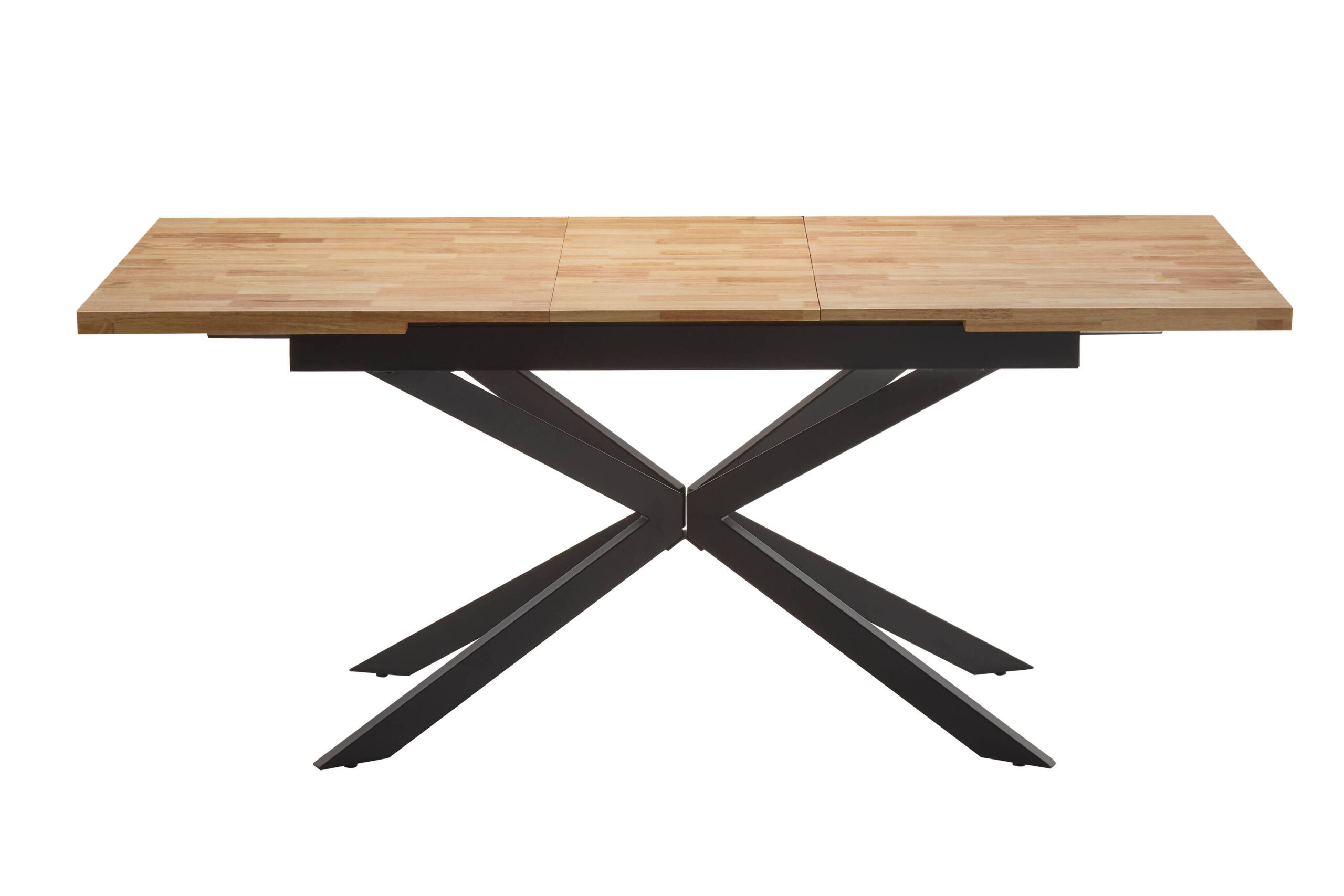 MESA COMEDOR EXTENSIBLE MOD. EMMET - PATAS C/ NEGRA 140/180*90 CM - Imagen 3