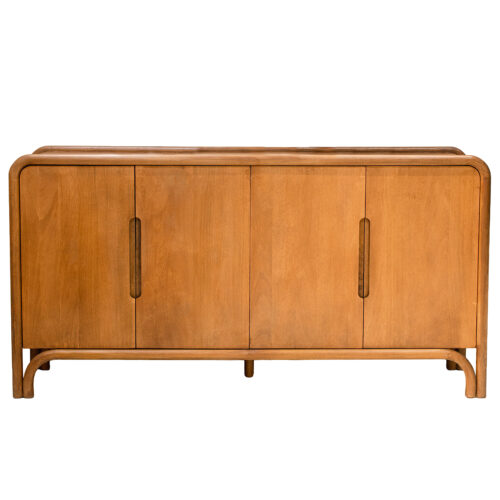 APARADOR MADERA MANGO C/4PUERTA C/4 PUERTAS