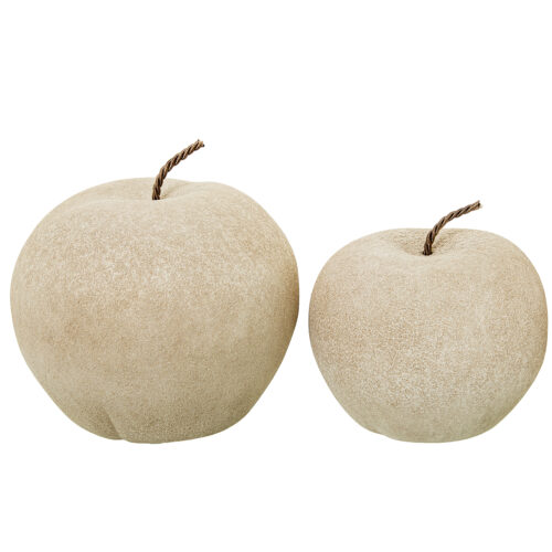 SET 2 FIGURAS MANZANAS CERAMICEIGE ARENA