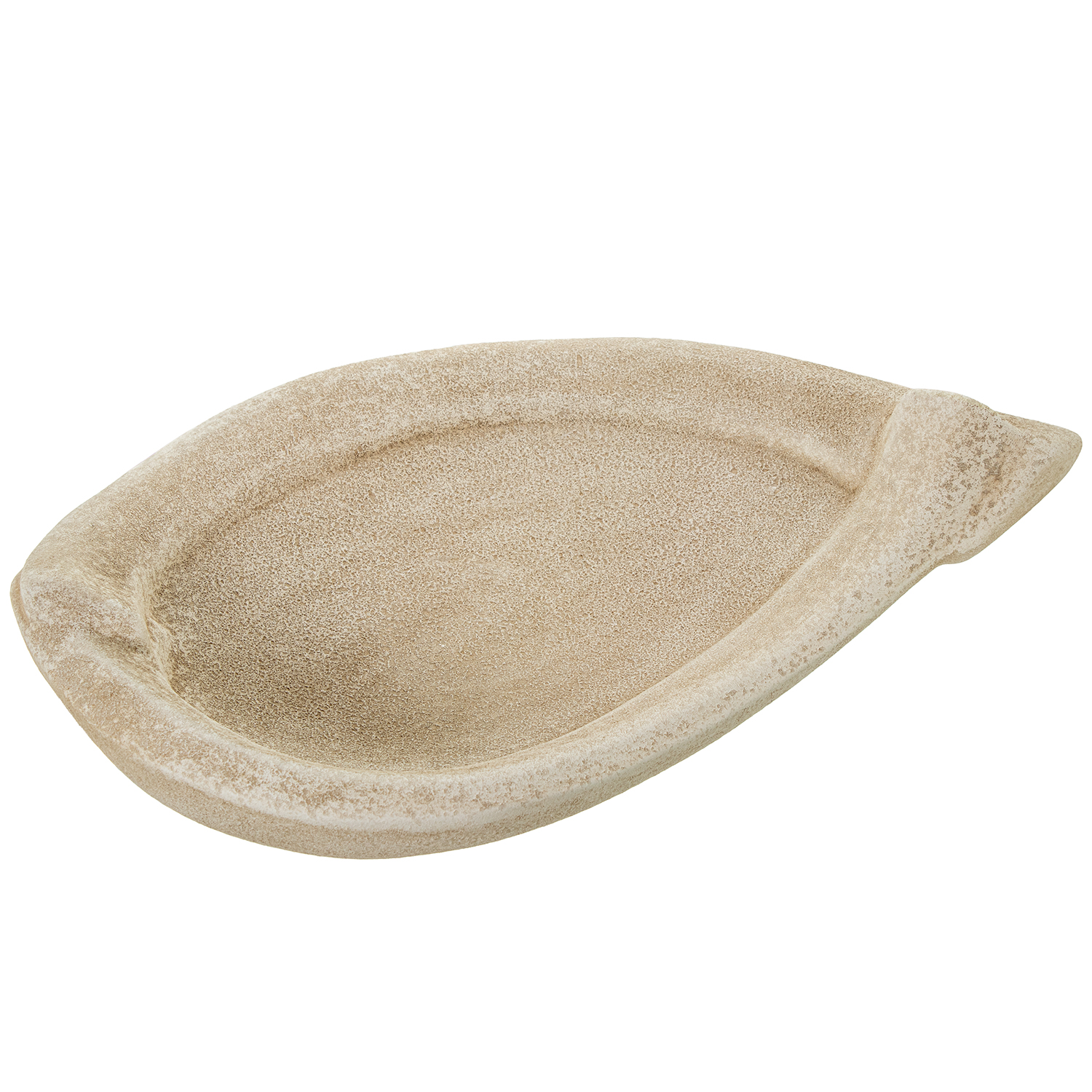 CENTRO CERAMICA 46X28CM BEIGERDE JASPEADO