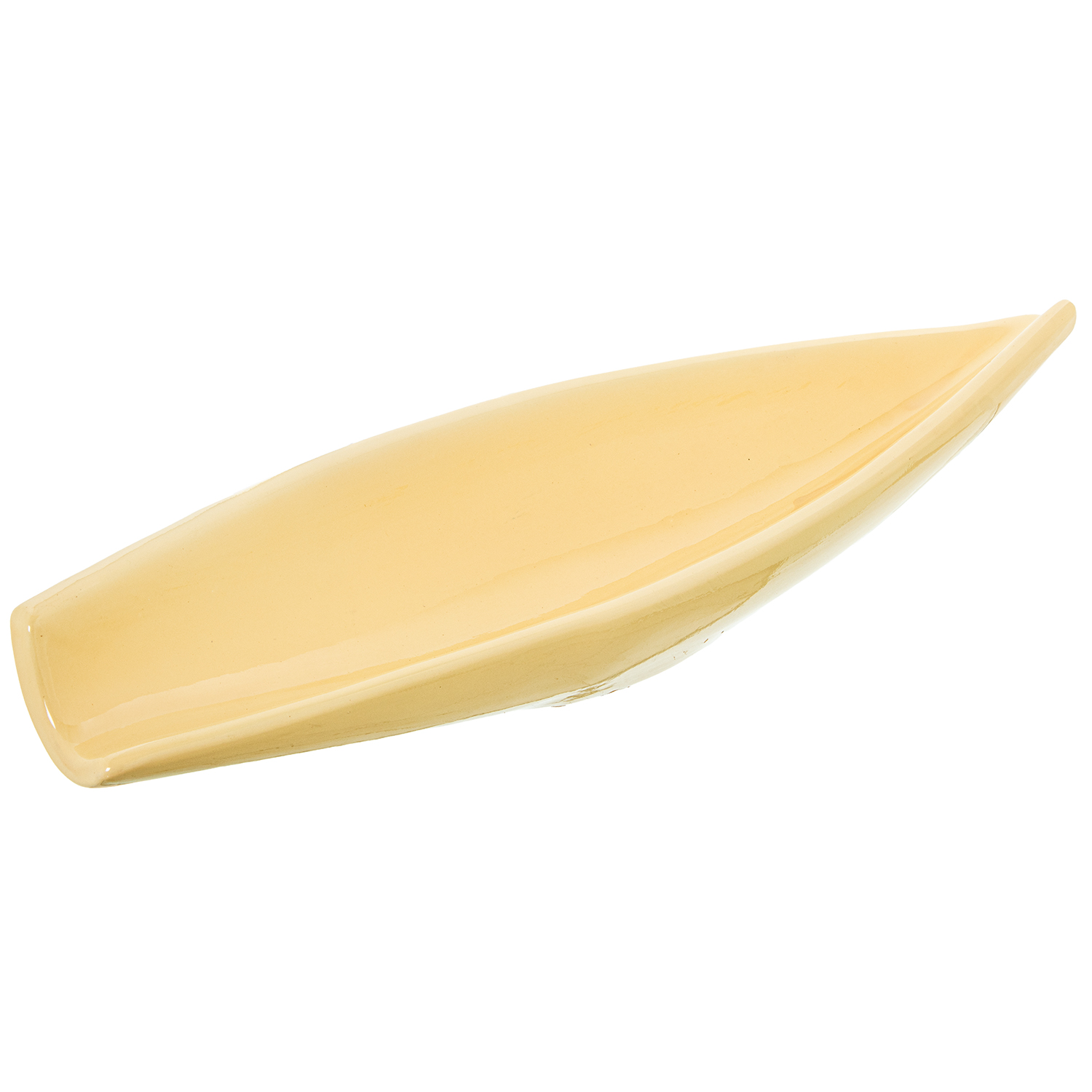 CENTRO CERAMICA 55X14CM CREMAEOS BRILLO