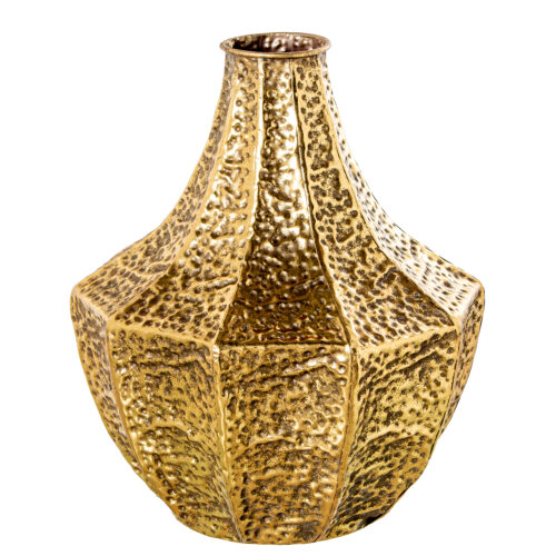 JARRON METAL DORADO