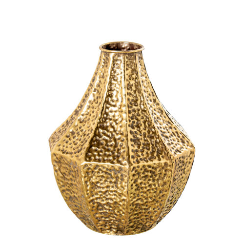 JARRON METAL DORADO