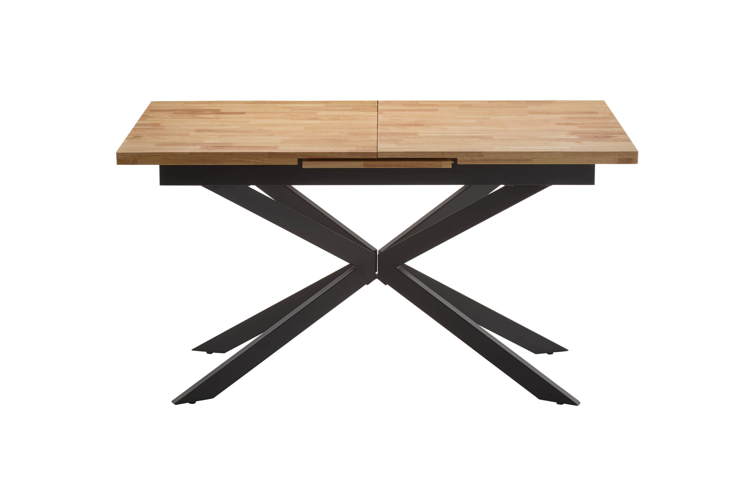 MESA COMEDOR EXTENSIBLE MOD. EMMET - PATAS C/ NEGRA 140/180*90 CM - Imagen 4